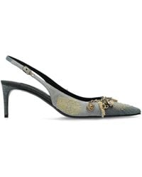 Dolce & Gabbana - Patchwork Denim Pumps - Lyst