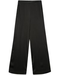 Semicouture - High-waisted Palazzo Trousers - Lyst