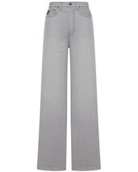 Lois - Cotton Wide-Leg Denim - Lyst