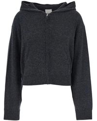 Allude - Sudadera con capucha y cremallera - Lyst