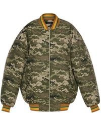 ANOUKI - Veste Bomber À Imprimé Camouflage - Lyst