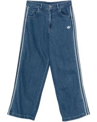 adidas - Jeans Met Knoopsluiting - Lyst