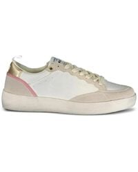 Gas - Loki Gs Perforated Panelled Sneakers - Lyst