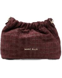 Marc Ellis - Zoe Croc-Effect Zoe Clutch Bag - Lyst