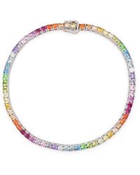 Hatton Labs - Rainbow Tennis Bracelet - Lyst