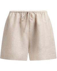 12 STOREEZ - Drawstring Knee-Lenght Shorts - Lyst