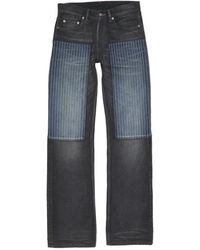 Acne Studios - Contrast-Panel Jeans - Lyst