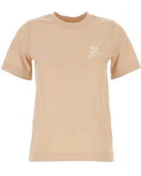 Burberry - T-Shirt À Fleurs - Lyst