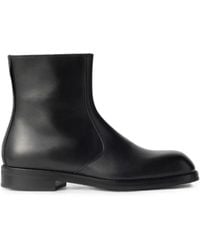Lemaire - Zipped Ankle Boots - Lyst
