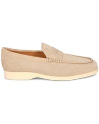 Tod's - Penny-Slot Suede Loafers - Lyst