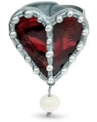 Poison Drop Lab - Ring Mit Herz - Lyst