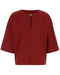 Max Mara - Sospiro V-Neck Tunic Top - Lyst