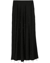 Jonathan Simkhai - Kade Fringe Maxi Skirt - Lyst