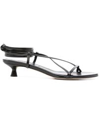 Aeyde - Paige 35mm Leather Sandals - Lyst