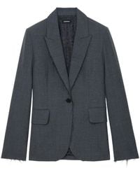 Zadig & Voltaire - Blazer Vavy - Lyst
