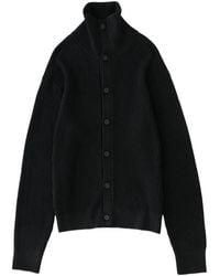 Studio Nicholson - Cardigan Oran En Maille Jauge 12 À Col Montant - Lyst