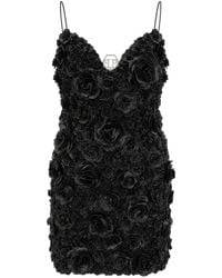 Philipp Plein - Mini Dress Multi-Flowers - Lyst