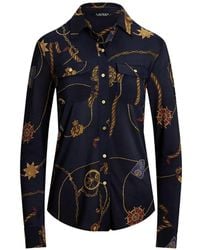Ralph Lauren - Button-Up Blouse - Lyst
