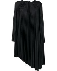 Fabiana Filippi - Asymmetrisches Kleid Mit Falten - Lyst