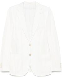 Eleventy - Blazer A Righe - Lyst