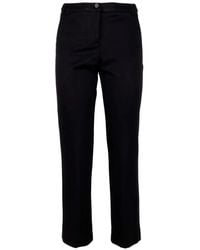 Vicario Cinque - Straight-Leg Cropped Trousers - Lyst