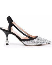 Giambattista Valli - 75Mm Rhinestone-Embellished Pumps - Lyst
