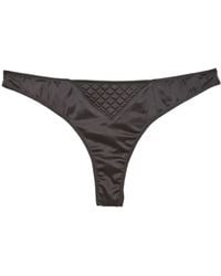 Fleur du Mal - Luxe Quilted Thong - Lyst