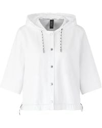 Marc Cain - Veste Courte Rayée - Lyst