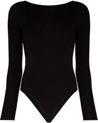 Wolford - Long-sleeve Cut-out Bodysuit - Lyst