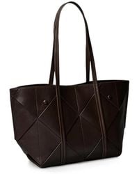 Calvin Klein - Geometric-Quilted Tote Bag - Lyst