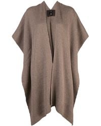Voz - Gebreide Poncho - Lyst