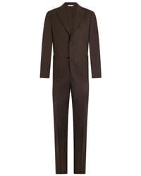 Boglioli - Completo Monopetto Con Bottoni - Lyst