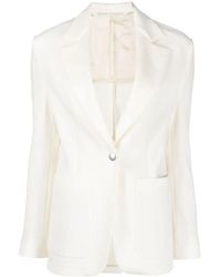 Palm Angels - Side-Stripe Notched-Lapels Blazer - Lyst