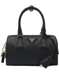 Prada - Bauletto Top-Handle Tote Bag - Lyst