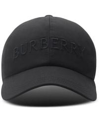 Burberry - ロゴ ギャバジン キャップ - Lyst
