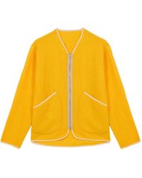 Fortela - Wollen Jack Met Rits Afwerking - Lyst