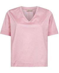 Blanca Vita - V-Neck T-Shirt - Lyst