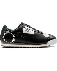 PUMA - X Karl Lagerfeld Roma Polka Dot Sneakers - Lyst