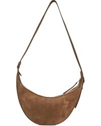 KHAITE - Sac Porté Épaule En Daim - Lyst