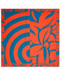 Dries Van Noten - Printed Square Scarf - Lyst