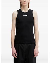 HELIOT EMIL - Logo-Plaque Ribbed Vest - Lyst
