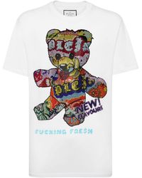 Philipp Plein - Tutti Frutti Cotton T-shirt - Lyst