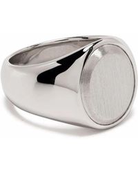 Tom Wood - Ovaler Ring Aus Sterlingsilber - Lyst