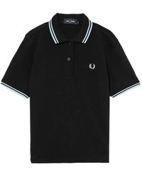 Fred Perry - Logo-Embroidered Polo Shirt - Lyst