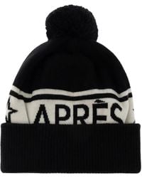Perfect Moment - Logo-Intarsia Pompom Beanie Hat - Lyst