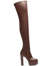 Casadei - Patty Over The Knee Boots - Lyst