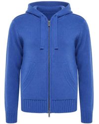 Paolo Pecora - Zip-Up Knitted Hoodie - Lyst
