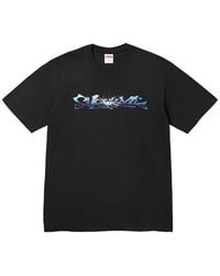Supreme - Logo-Print Short-Shleeve T-Shirt - Lyst