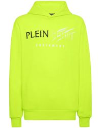 Philipp Plein - Scratch Logo-Print Hoodie - Lyst
