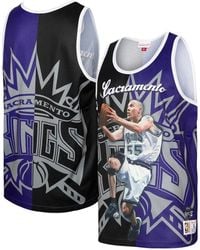 Mitchell & Ness - X Nba Sacramento Kings Sublimated Player Tank Top - Lyst